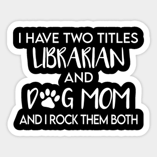 Librarian Sticker